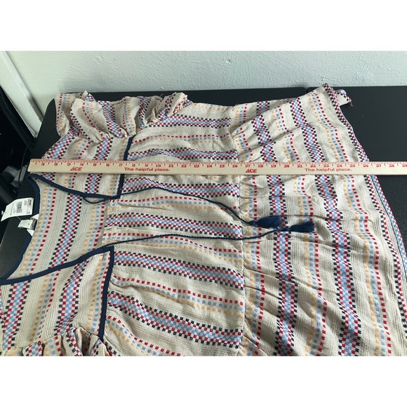 Cato Multicolor Patterned Tunic Top - Picture 11 of 12